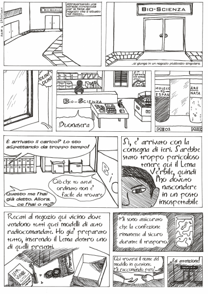 Pagina di fumetto 1 completa