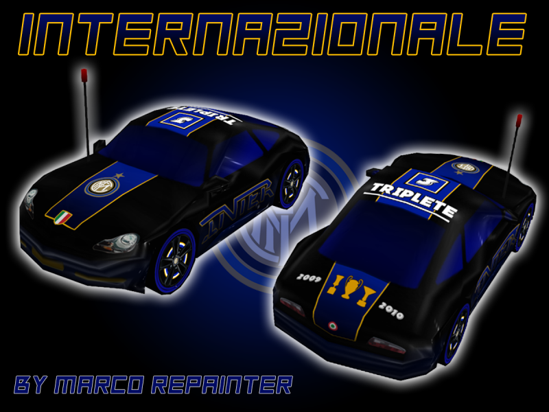 Concept originale repaint NY54: livrea Porsche 911 - Inter